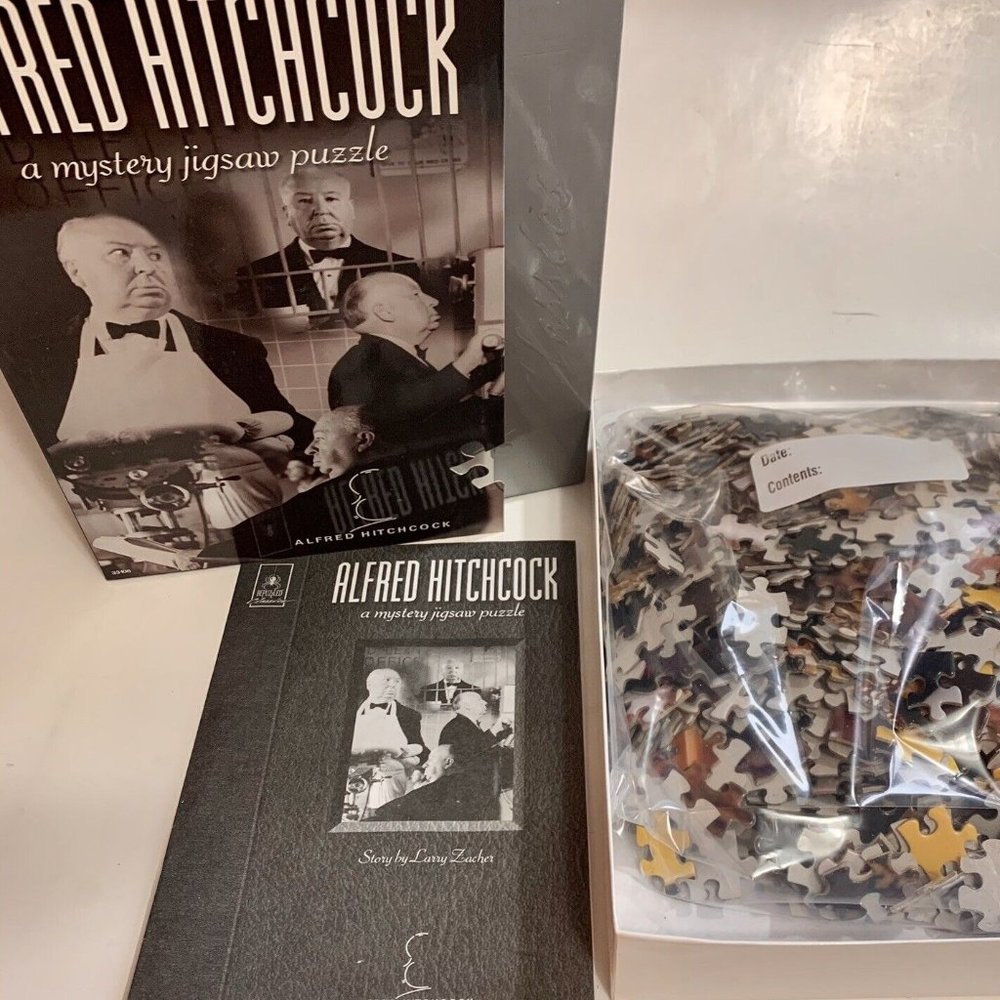 Alfred Hitchcock: A Mystery Jigsaw Puzzle,‎ 1000 Pieces